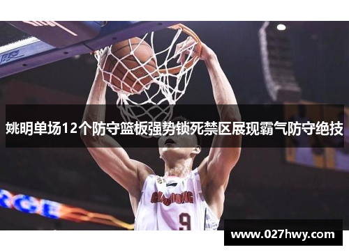 姚明单场12个防守篮板强势锁死禁区展现霸气防守绝技